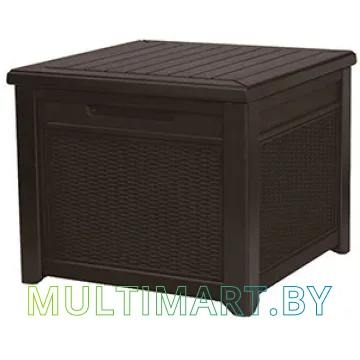 Сундук Keter Cube Rattan 208L 237779 (коричневый)